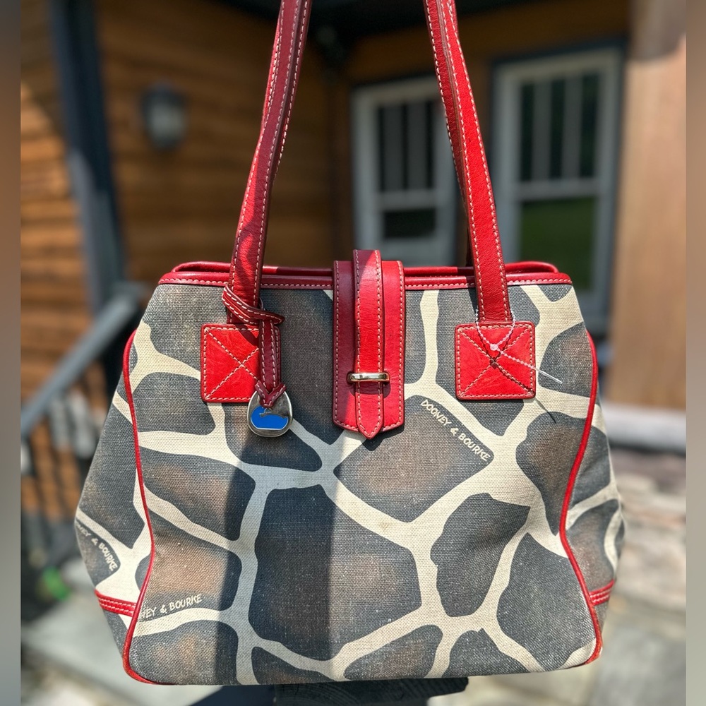 Dooney & Bourke Giraffe Print Bag